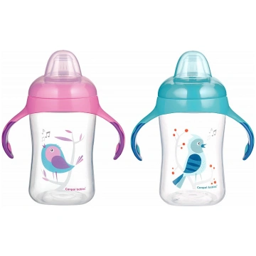 CANPOL BABIES mācību krūzīte ar silikona uzgali 30