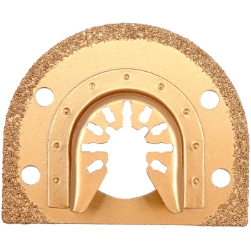 BRAZED CARBIDE D-SHAPE BLADE FOR OSCILLATING MULTI