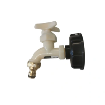 Plastmasas savienojums IBC konteineram 60 mm ar kr