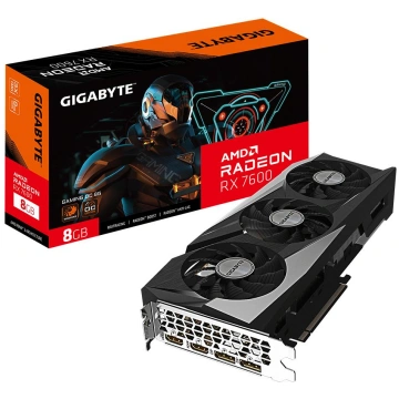 Graphics Card|GIGABYTE|AMD Radeon RX 7600|8 GB|GDD