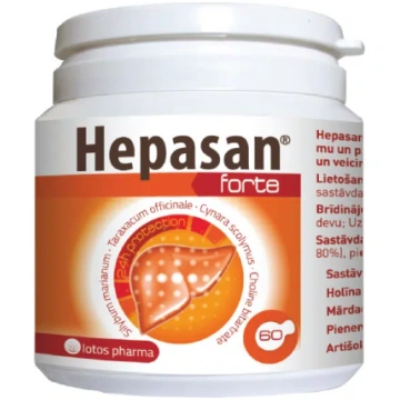 Hepasan Forte, 60 kapsulas