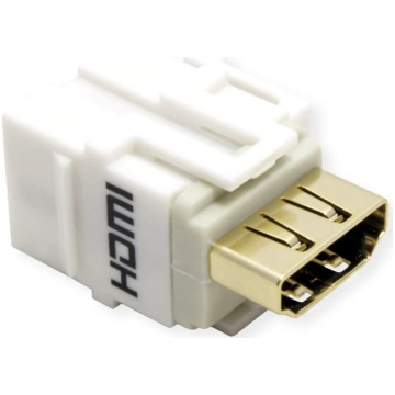 Bachmann HDMI 2.0 Keystone module socket/socket wh