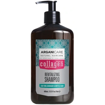 ARGANICARE_Collagen Revitalizing šampūns plāniem, 