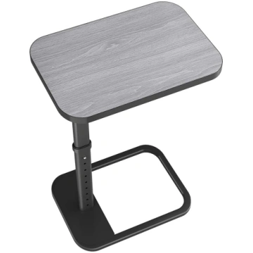 Kitstorack TV Tray Height Adjustable Rounded Metal