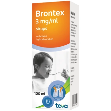 BRONTEX 3mg/ml sīrups 100 ml