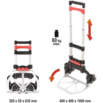 Transportēšanas ratiņi kāpnēm | celtspēja 60 kg (Y