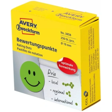 Pašlīmējoša etiķete Aplis Avery 3858