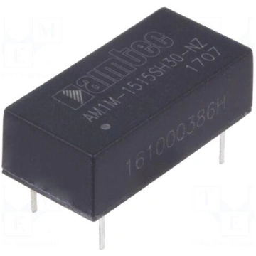Converter: DC/DC | 1W | Uin: 13.5÷16.5V | 15VDC | 