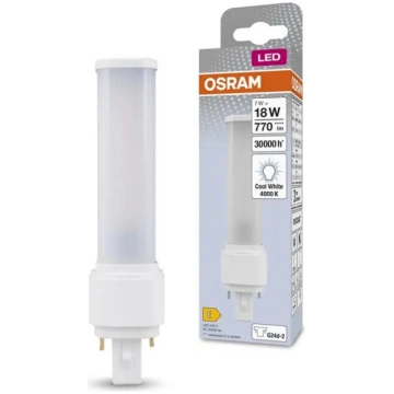 Osram LED spuldze, G24d-2 cokols, 7W, 770 lm