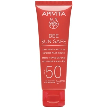APIVITA BEE SUN SAFE pretpigmentu un pretnovecošan