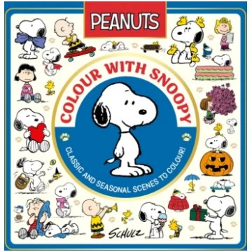 Official Peanuts: Colour with Snoopy SCHULZ, CHARL