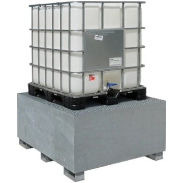 Tvertne MAUZER 1000L palešu konteinera IBC tvertne