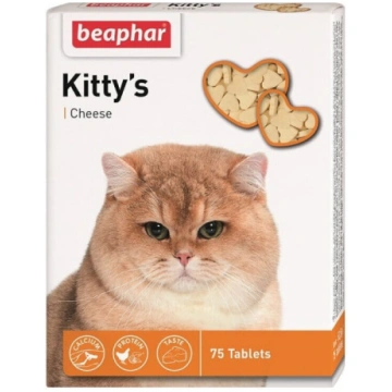 Vitamīnizēta papildbarība Beaphar KITTY"S Cheese 7