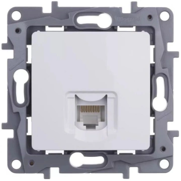 Niloe balts Rozete 1xRJ45 Cat5 UTP * EB649921863