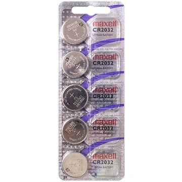 MAXELL CR2032 Battery specialized 5 pcs. MX-131258