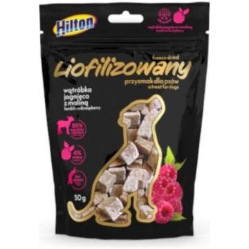 HILTON Freeze-dried treats with lamb liver and ras