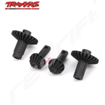 Traxxas: Ring gear, axle (2)/ pinion gear, axle (2