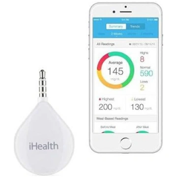 iHealth ALIGN BG1 viedā glikozes līmeņa monitoring