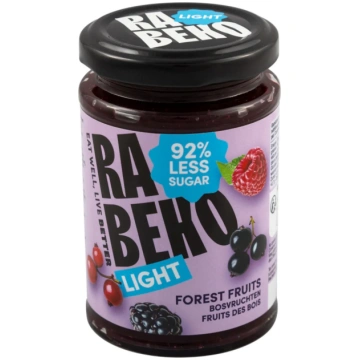 LIGHT Forest Fruits 230 g ievārījums 230 g RABEKO