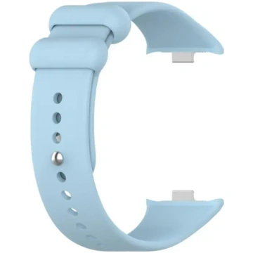 SILICONE STRAP MI BAND 8 PRO /M8 PRO (4). LIGHT BL