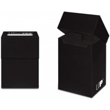 UP - Deck Box Solid - Black Ultra Pro 81453