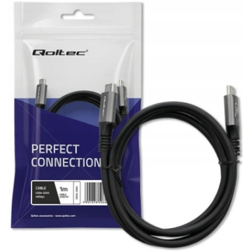 Kabel USB Qoltec Kabel USB4 Ultra-Fast | USB-C PD 