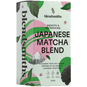 Japāņu matcha tējas maisījums Blendsmiths, 250 g J