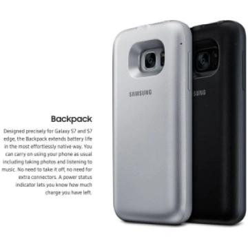 Samsung Galaxy S7 G930F Back Pack EP-TG930BSE Silv