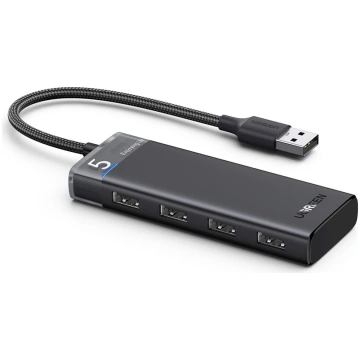 HUB adaptera pieslēgvietu sadalītājs 4x USB-A 3.0 