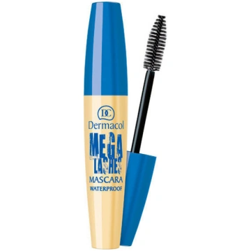 Dermacol Mega Lashes skropstu tuša 12,5 ml, Black