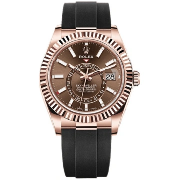 Rolex Sky Dweller Chocolate Oro Rosa 18KT