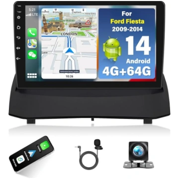 Surakey 4G + 64G Android 14 Auto radio Ford Fiesta