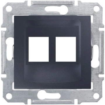 SDN4400670 Nosegplāksne 2xRJ45 bez konektora grafī