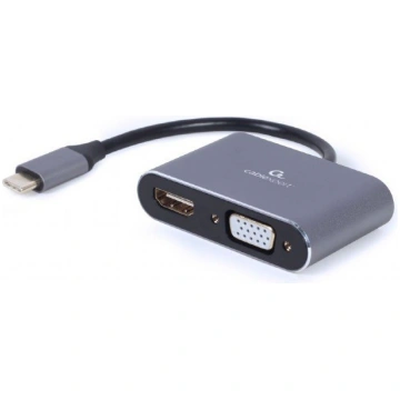 Cablexpert | USB Type-C to HDMI and VGA display ad