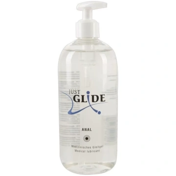 Lubrificante anale ad acqua just glide 500 ml
