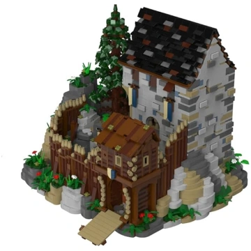 BlueBrixx Pro 108712 - Burg Blaustein, 5321 Stipri