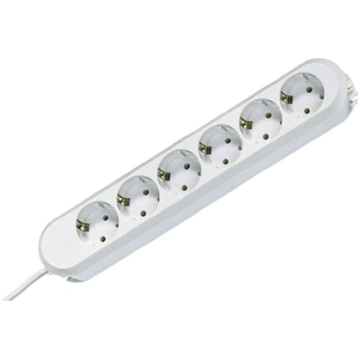Bachmann SMART socket strip 6x earthing contact, w
