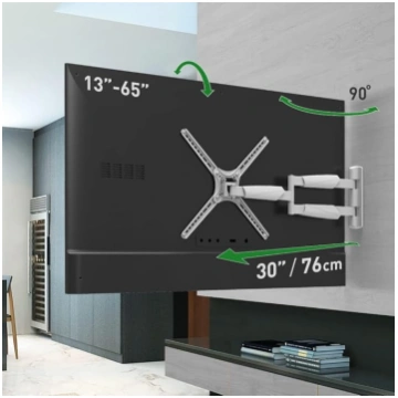Barkan BM343XLW 13-65" garš balts 4 kustību TV sie