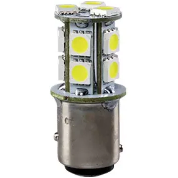 LED spuldžu pāris 12V BAY15D balta