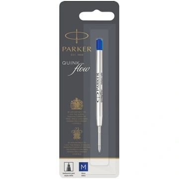 Parker Quinkflow Refill M blue Ballpoint Pen (Blis
