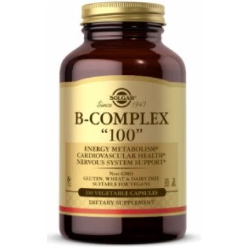 B-Complex “100” Solgar 100 vcaps