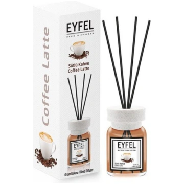 Mājas aromāts ar nūjiņām Coffee Latte, 120 ml Eyfe
