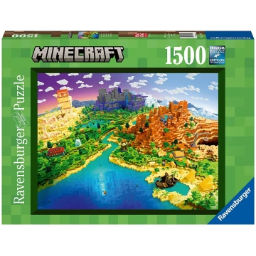 Ravensburger Premium puzle World of Minecraft, 150