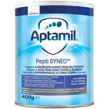 Aptamil Pepti Syneo no dzimšanas, 400 g