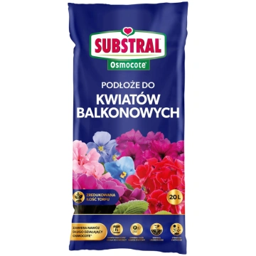Substrāts balkona augiem + Osmocote mēslojums Subs
