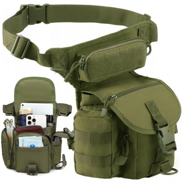 Taktiskā kājas soma, militārā stila vidukļa soma,