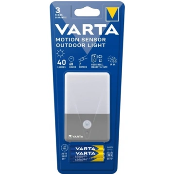 Kinkiet Varta LAMPA MOTION SENSOR OUTDOOR LIGHT VA
