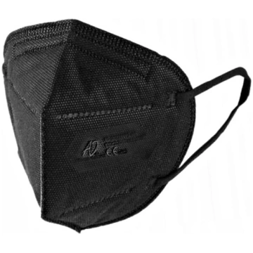 Respirators FFP2, melns, 1 gab. EU
