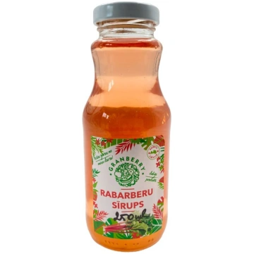 RABARBERU SĪRUPS 0.25L GRANBERRY