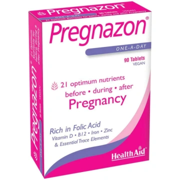 HealthAid Pregnazon tabletes N90
